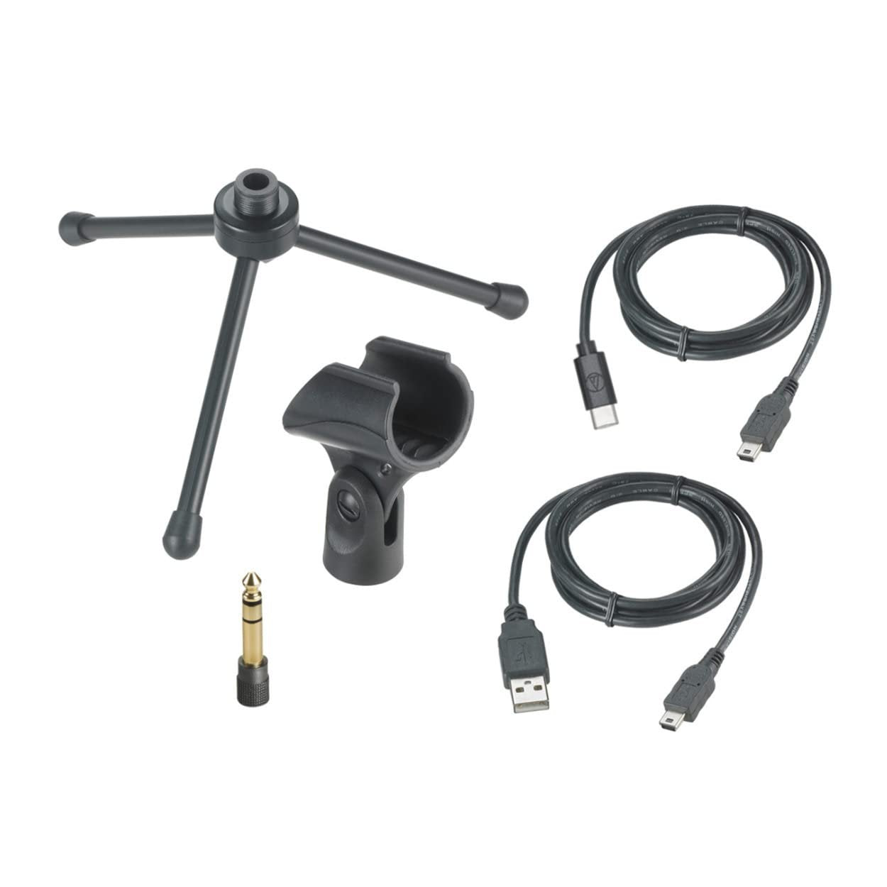 Audio-Technica AT-EDU25 Working and Learning from Home Pack with AT2005USB Cardioid Dynamic USB/XLR Microphone and ATH-M20x Headphones