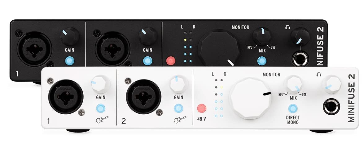 Arturia MiniFuse Series USB Audio Interfaces with Creative Software for Recording, Production, and Podcasting