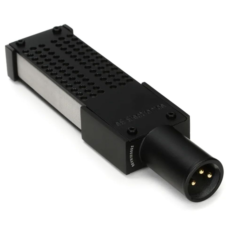 SE Electronics VR2 Voodoo Active Ribbon Microphone Bundle with 10ft Pig Hog XLR Mic Cable & Polishing Cloth – Includes Shockmount & Case, Ultra-High-Frequency Response, Smooth & Detailed Ribbon Tone