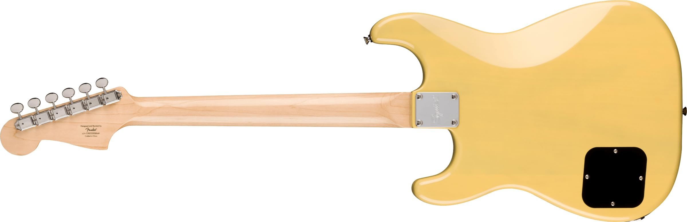 Paranormal Strat-O-Sonic, Laurel Fingerboard, Black Pickguard, Vintage Blonde