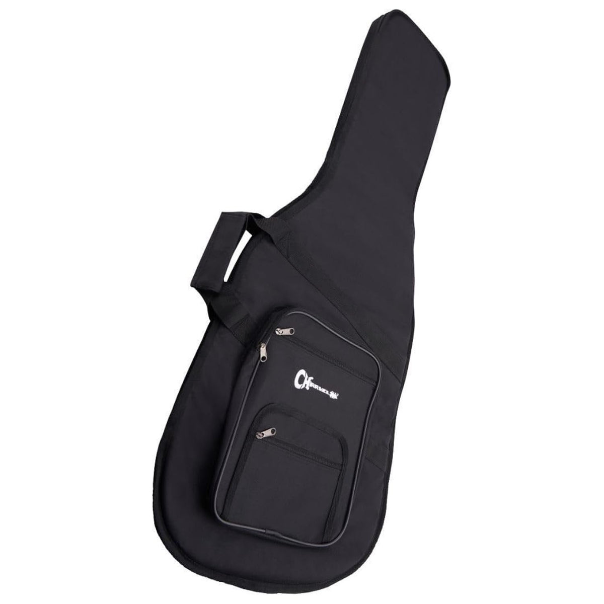 Charvel Economy Gig Bag for Electric Guitar, Black 10mm Padding