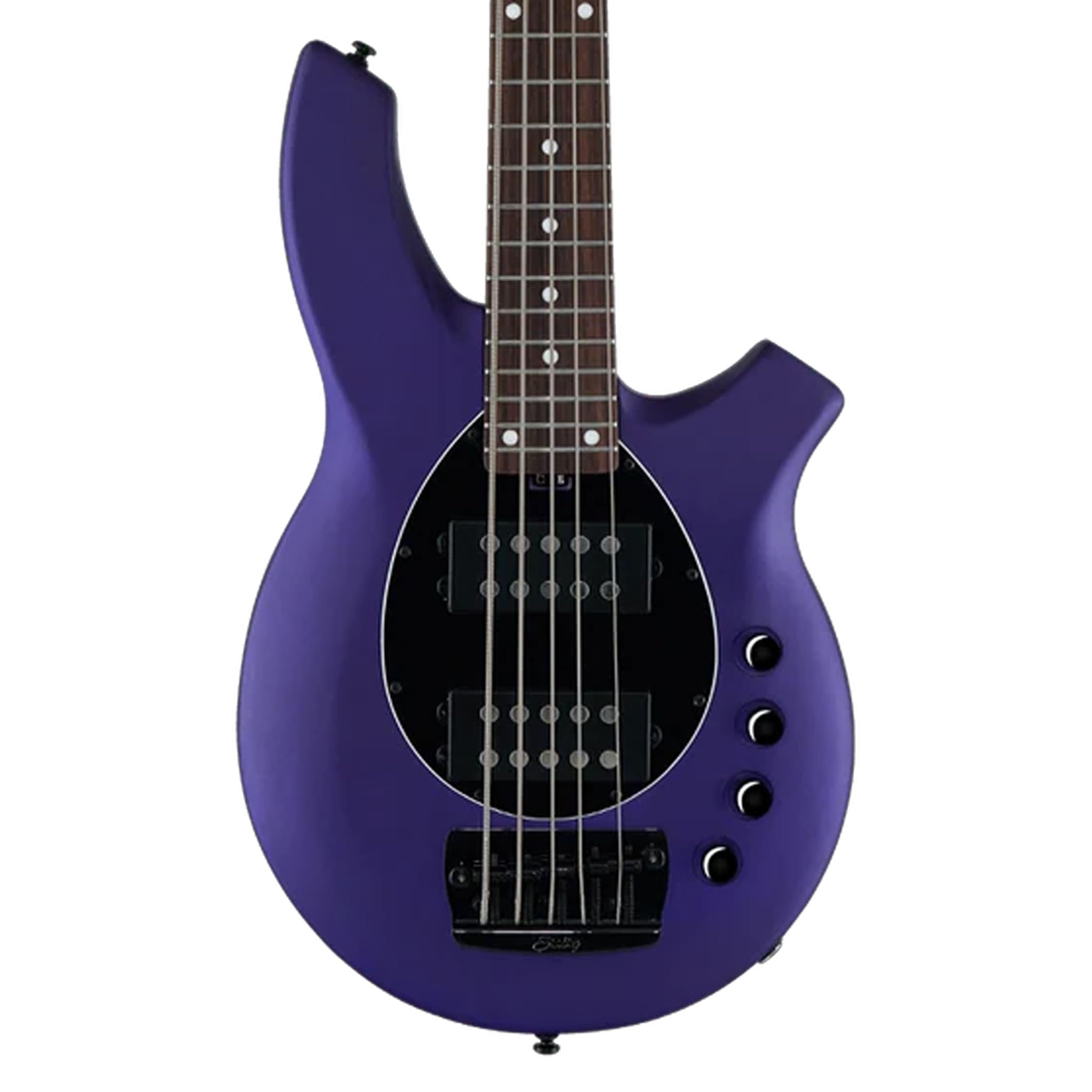Sterling By Music Man Bongo 5 Electric 5-string Bass Guitar - Firemist Purple Satin