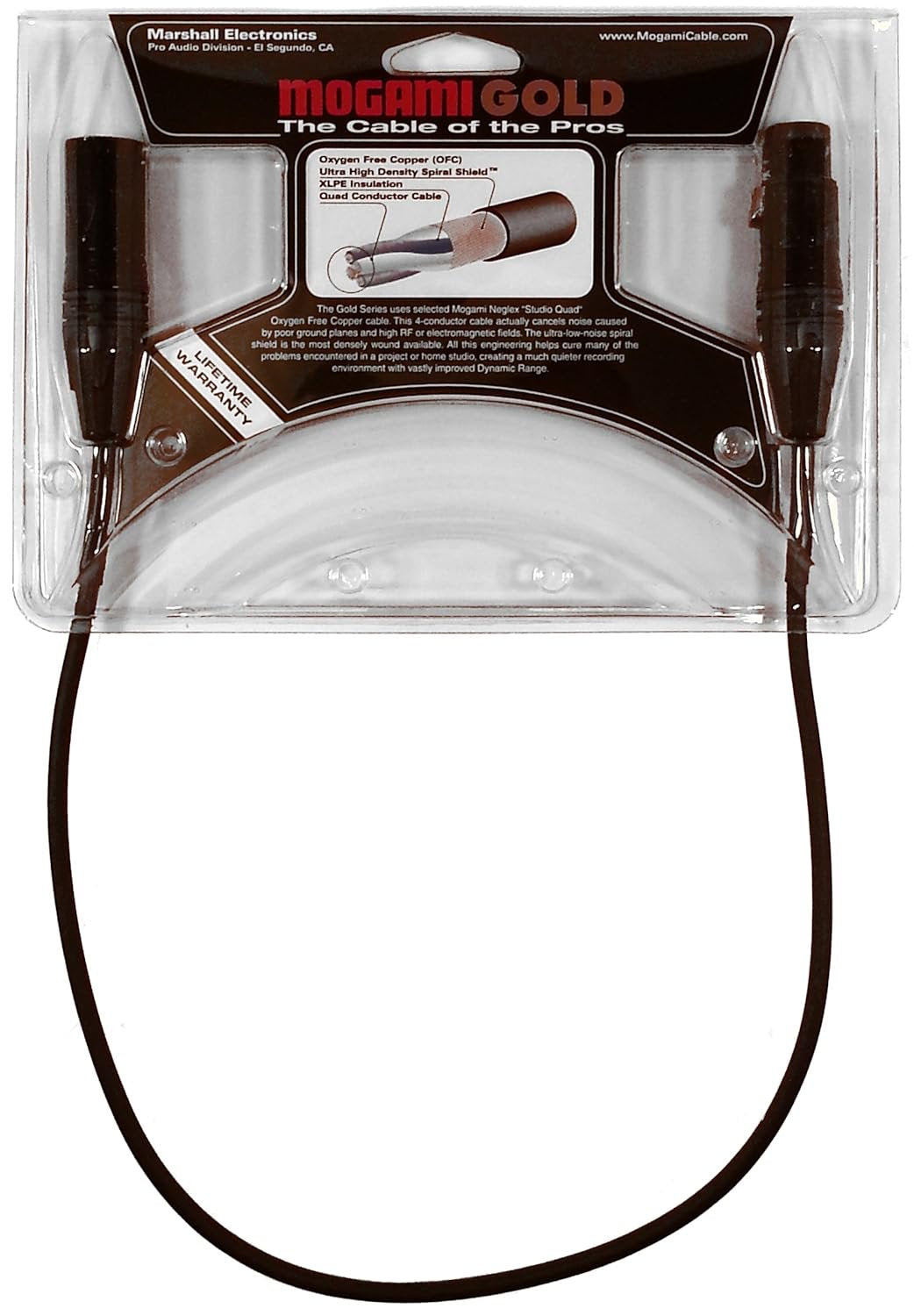 Mogami Gold STUDIO XLR Microphone Cable