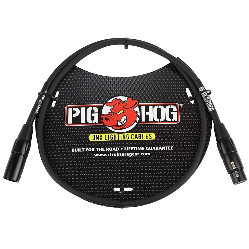 Pig Hog 3-Pin DMX Lighting Cable