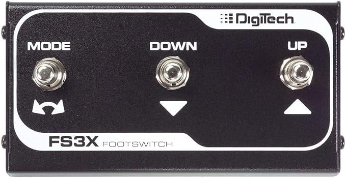 DigiTech FS3X-U 3-Button Footswitch with 10ft TRS cable
