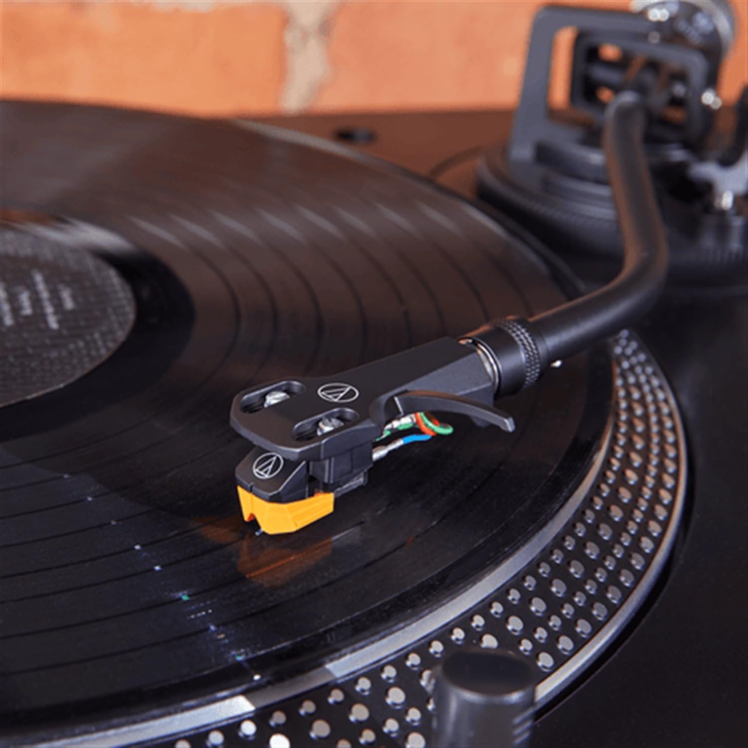 Audio-Technica AT-VM95EN/H Turntable Headshell/Cartridge Combo Kit Orange