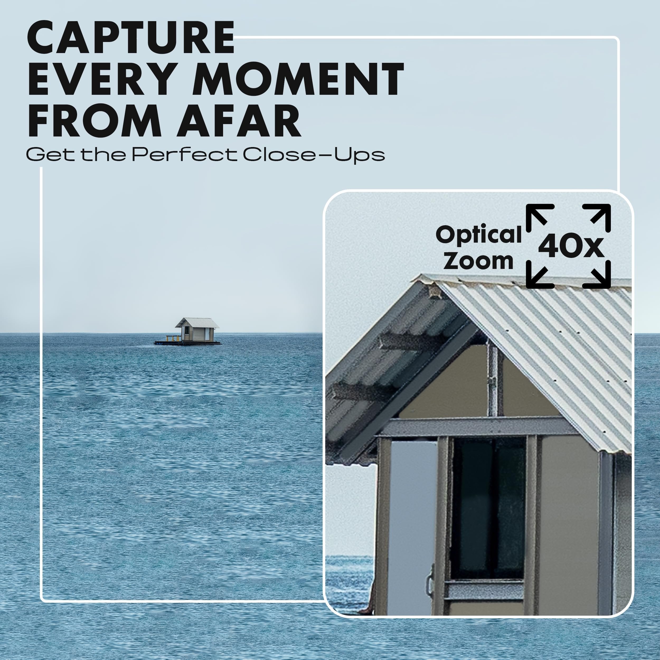 Minolta MN40Z 20MP Digital Camera – 40x Optical Zoom, 1080p FHD Video, 3.0" LCD, Wi-Fi, Face/Smile/Blink Detection – Silver