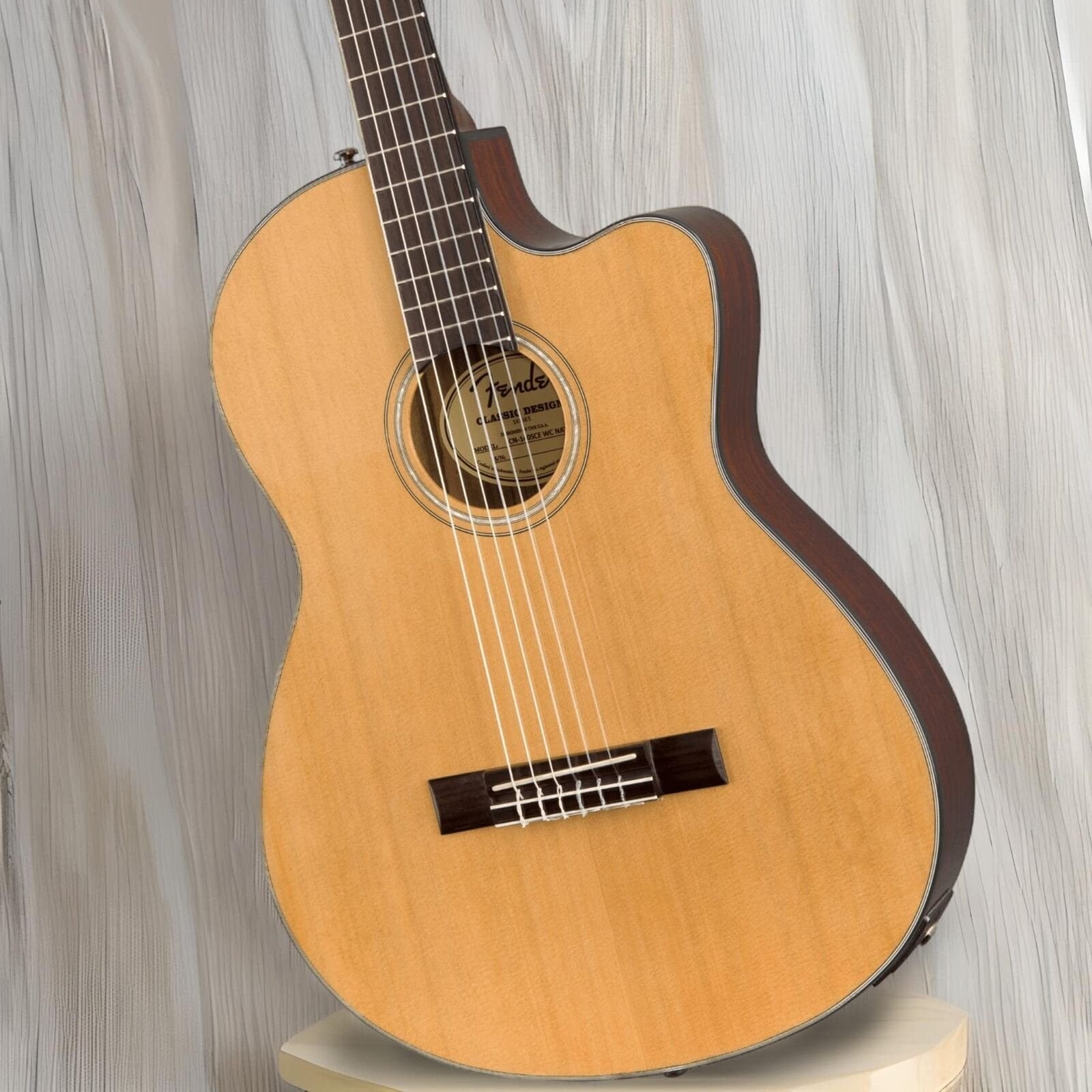 Fender CN-140SCE Thinline Concert Nylon String Acoustic Guitar