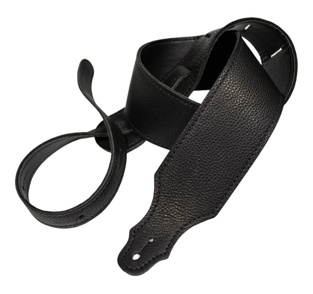Franklin Strap Leather with Leatherette Backing Guitar Strap