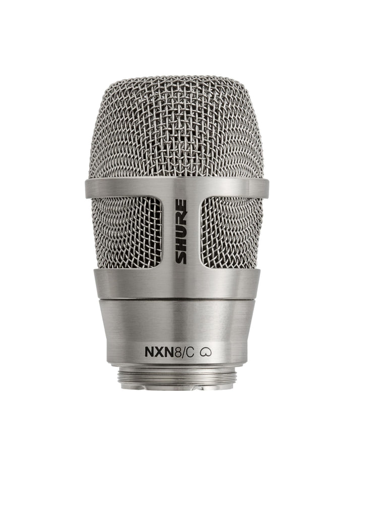 Shure Nexadyne 8/C Cardioid Dynamic Wireless Capsule for use Handheld Transmitters - Nickel (RPW202)