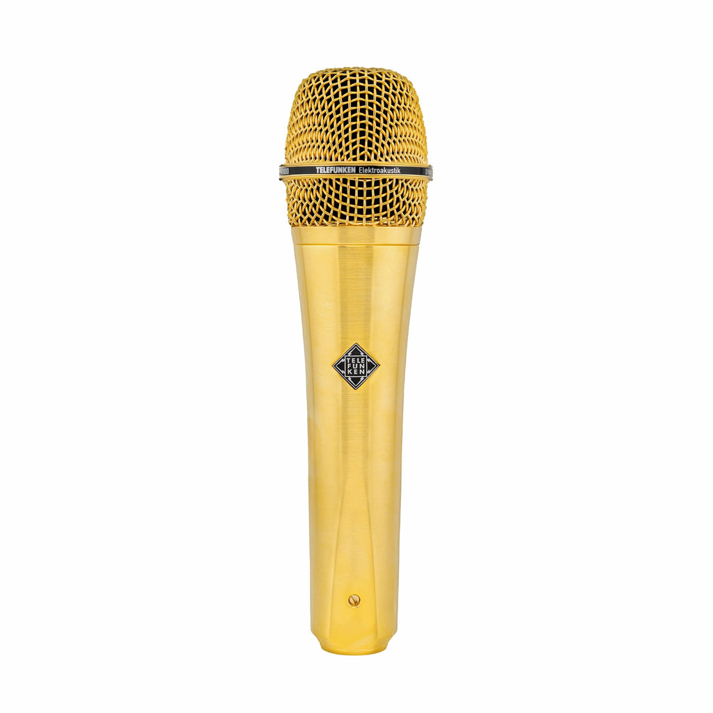TELEFUNKEN Elektroakustik M80 Satin Gold Dynamic Microphone