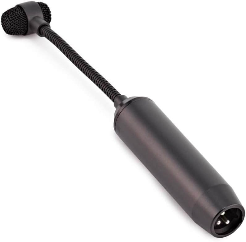 Shure PGA98D Condenser Microphone - with Cardioid Pick-up Pattern,Condenser Gooseneck Drum Microphone with AP98DM Drum Mount, No Cable (PGA98D-LC)