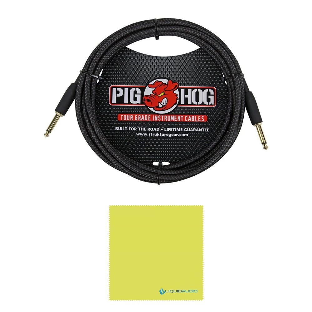 Roland GO:MIXER PRO-X Audio Mixer for Smartphones Bundle with 10ft Pig Hog Instrument Cable & Polishing Cloth – Mix up to 7 Audio Sources, Enhance Livestreams & Social Content with Pro Sound