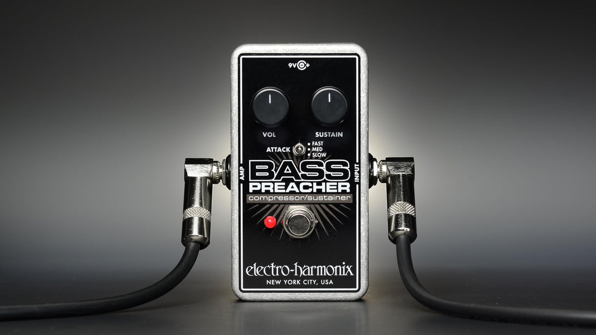Electro-Harmonix Bass Preacher Compressor/Sustainer Pedal