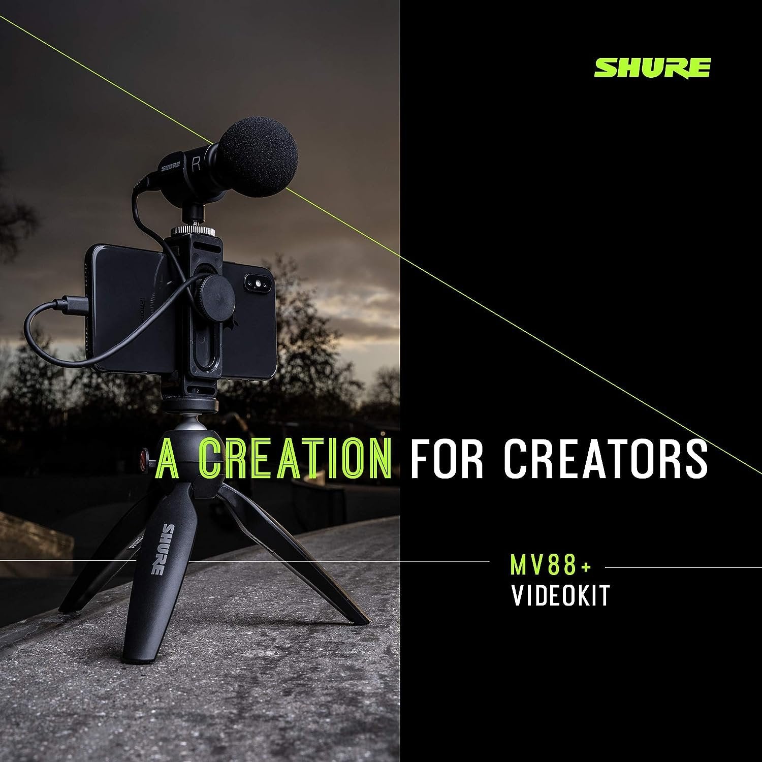 Shure MV88+ Stereo Condenser Microphone Kit