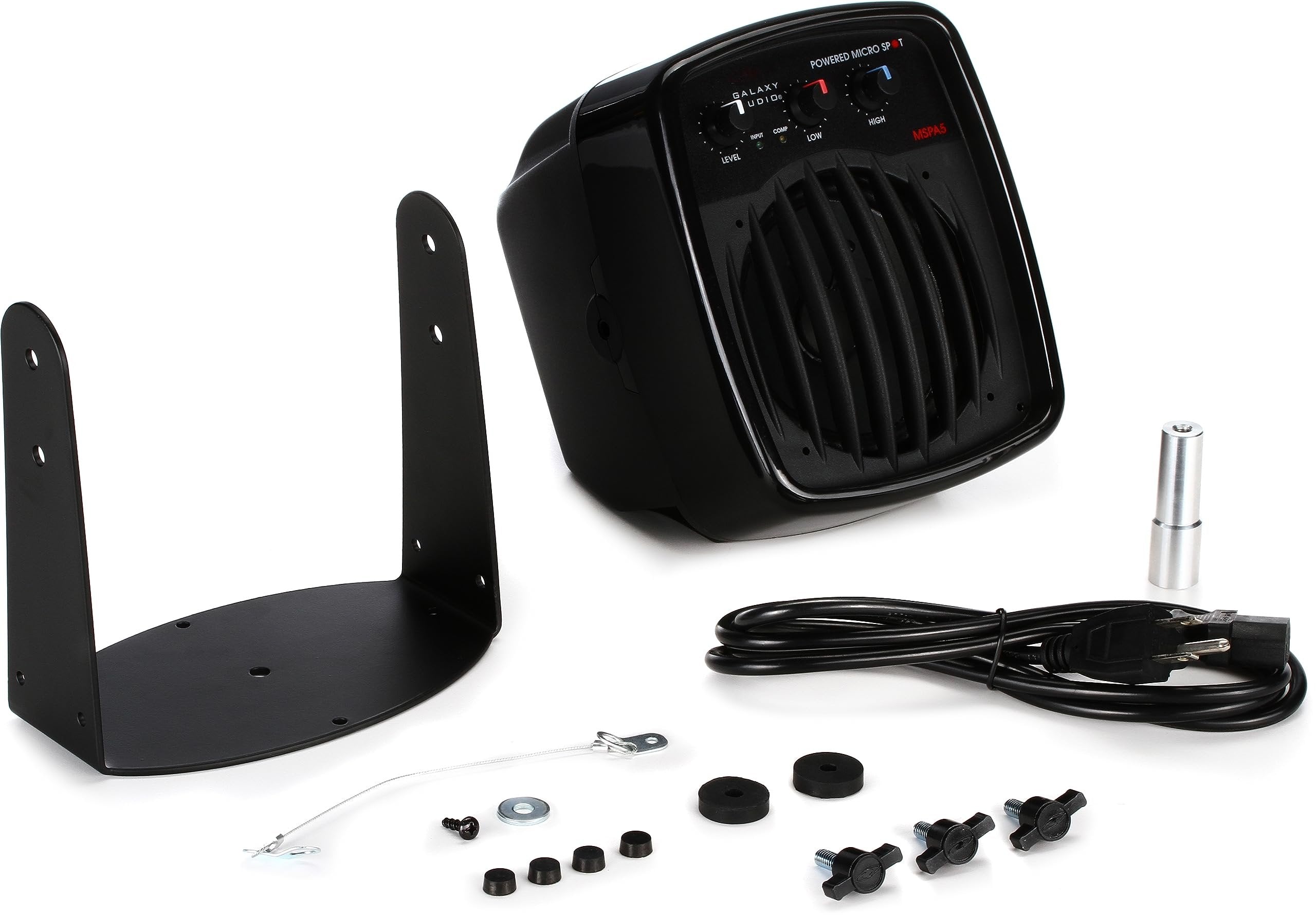 Galaxy Audio Powered Micro Spot MSPA5 Portable Powered Speaker