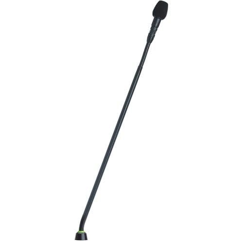 Shure MX415LP/C Cardioid Condenser Microphone, 15" Gooseneck with Bi-Color Status Indicator, Less Preamp