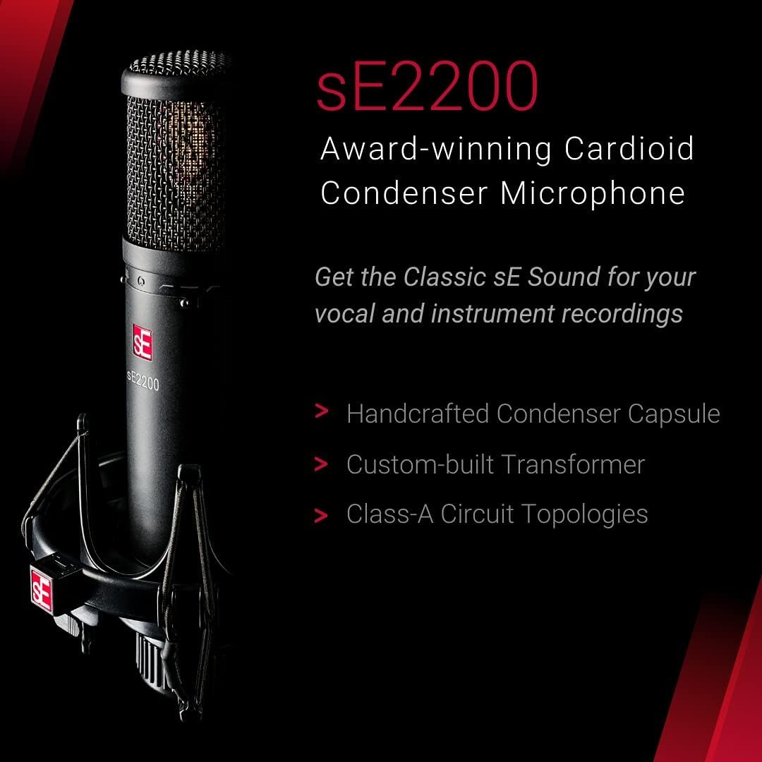 SE ELECTRONICS - X1 Series Condenser Microphone and Clip
