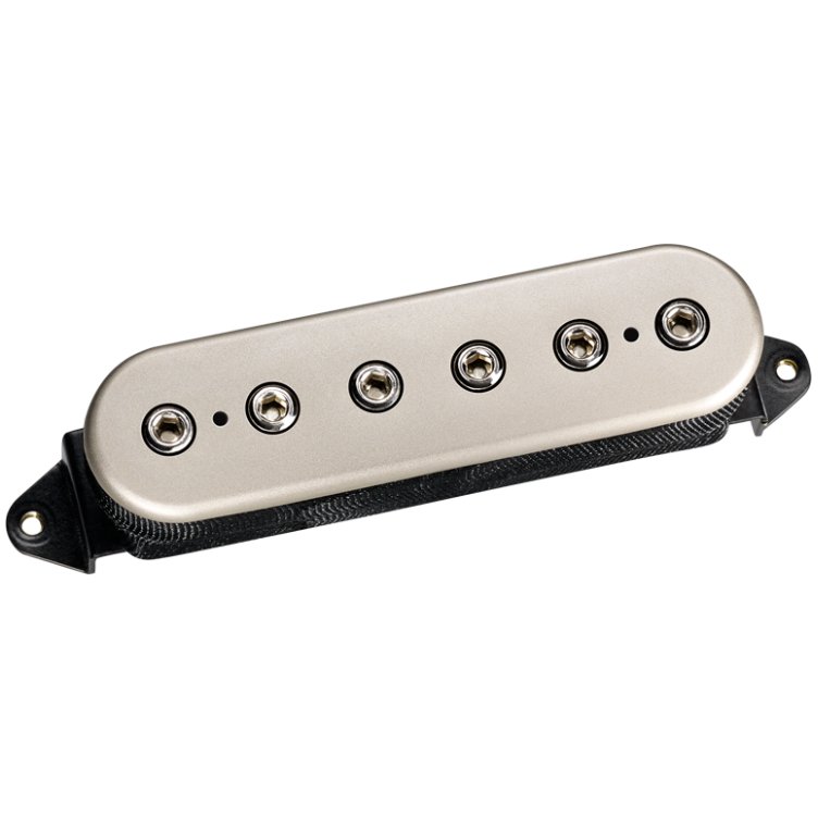 DiMarzio DP267F Dark Matter 2™ Mid Single Coil Pickup, F-Spaced, Satin Nickel
