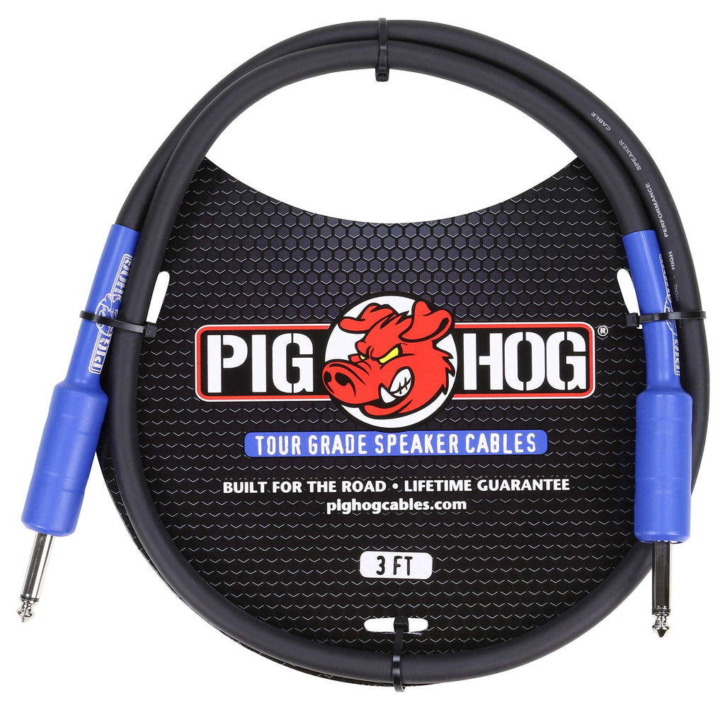 Pig Hog PHSC3 High Performance 14 Gauge 9.2mm 1/4