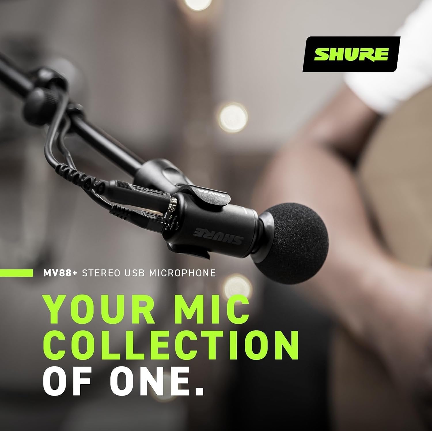 Shure MV88+ Stereo Condenser Microphone Kit