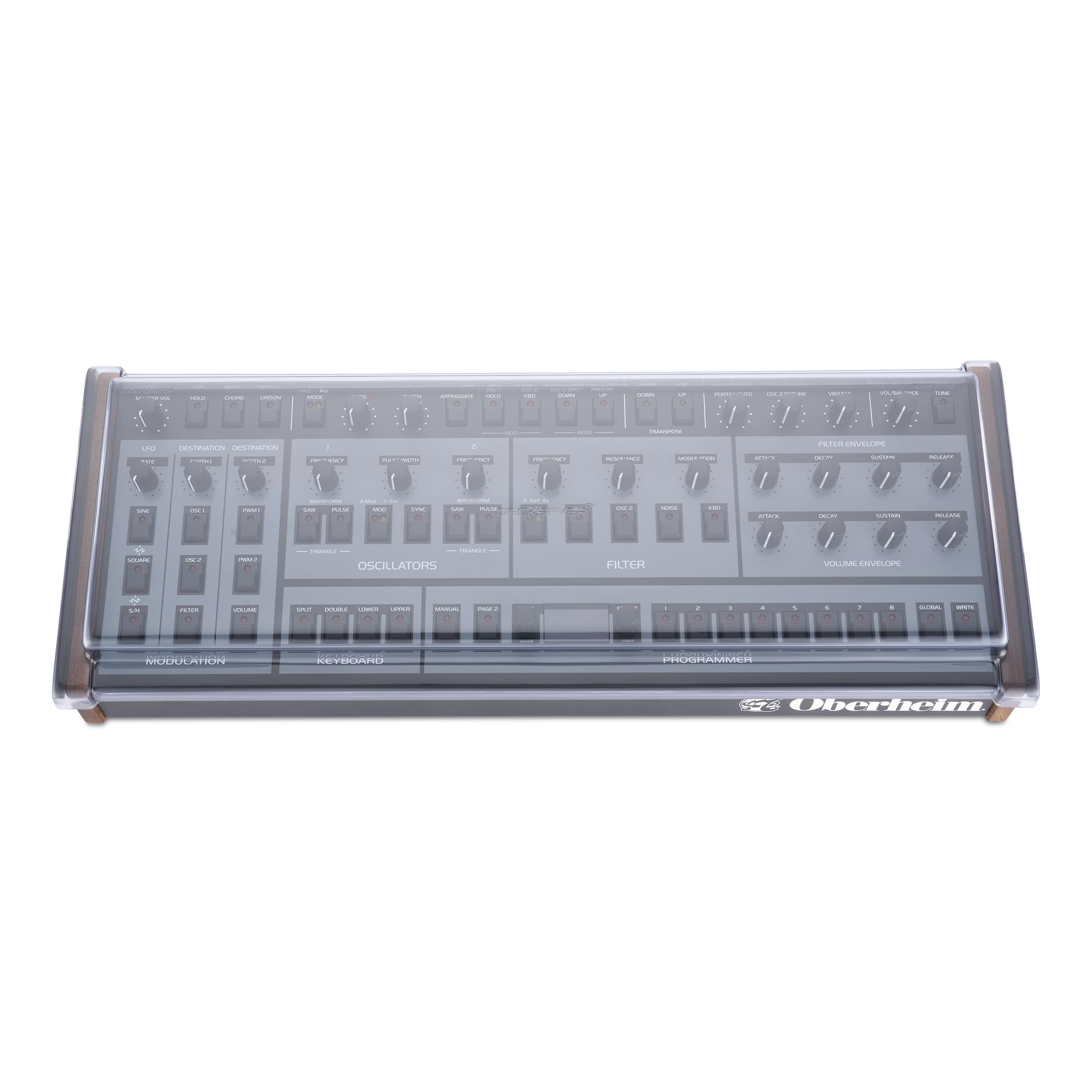 Decksaver Polycarbonate Cover Compatible with OB-X8 Desktop (Soft-Fit)