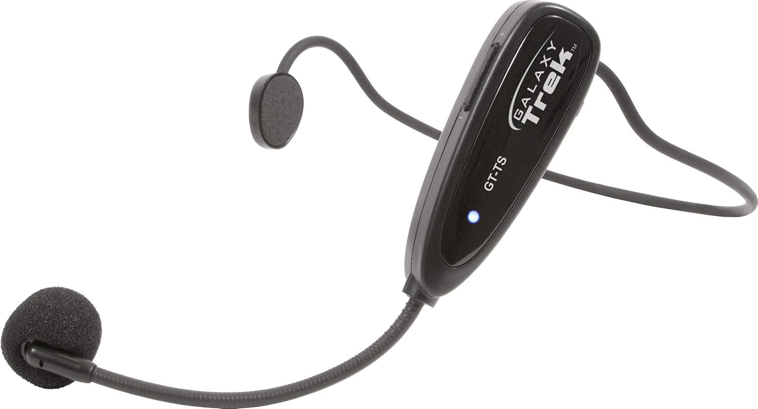 Galaxy Audio GalaxyTrek GT-S Portable Wireless Vocal Headset Mic System for Smart Devices and Most Active Speakers