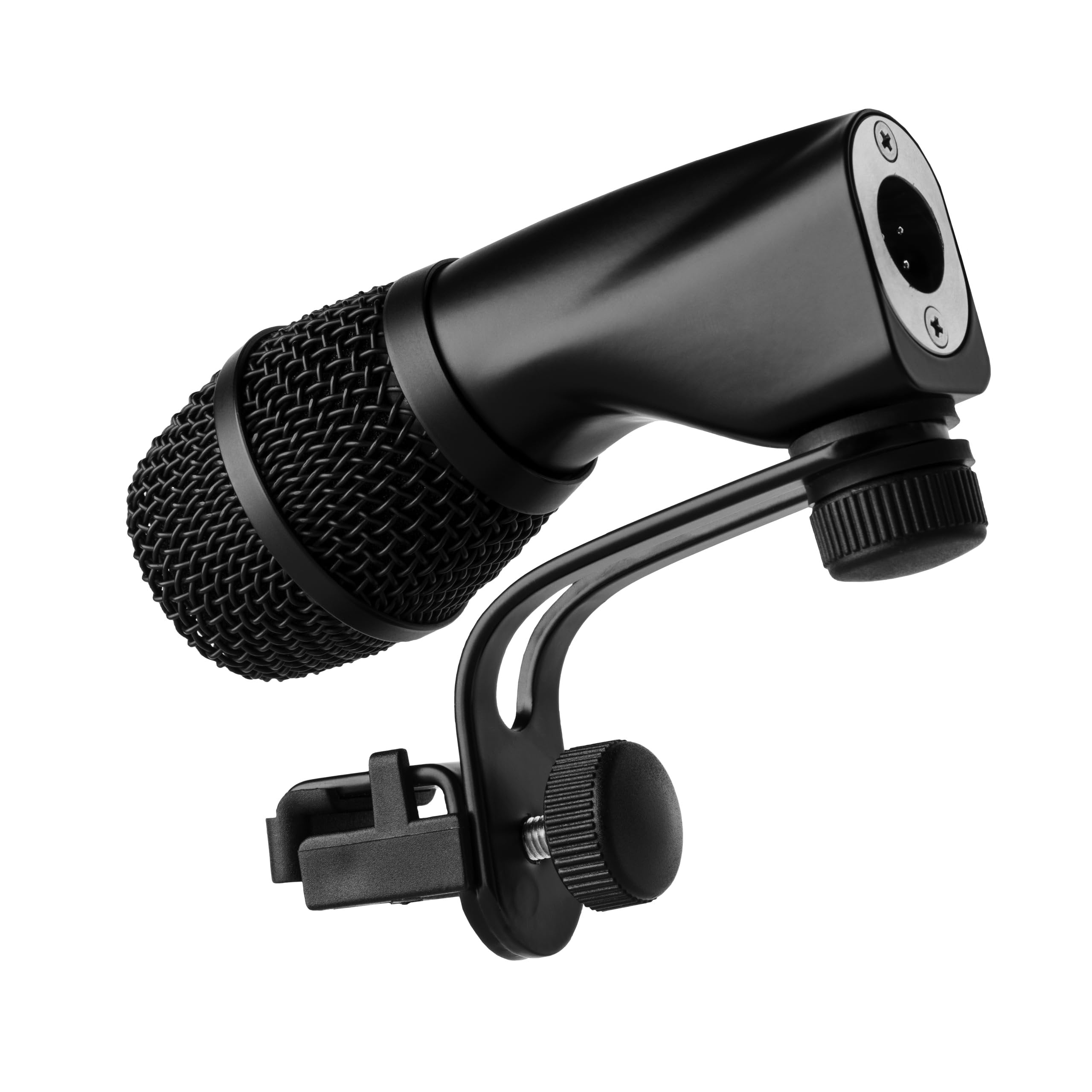 Earthworks Audio DM17 Tom and Snare Drum Microphone - Cardioid Rim-Mount Condenser Drum Mic for Close Miking, Comes with Adjustable RM3 Rim Mount for Secure Placement