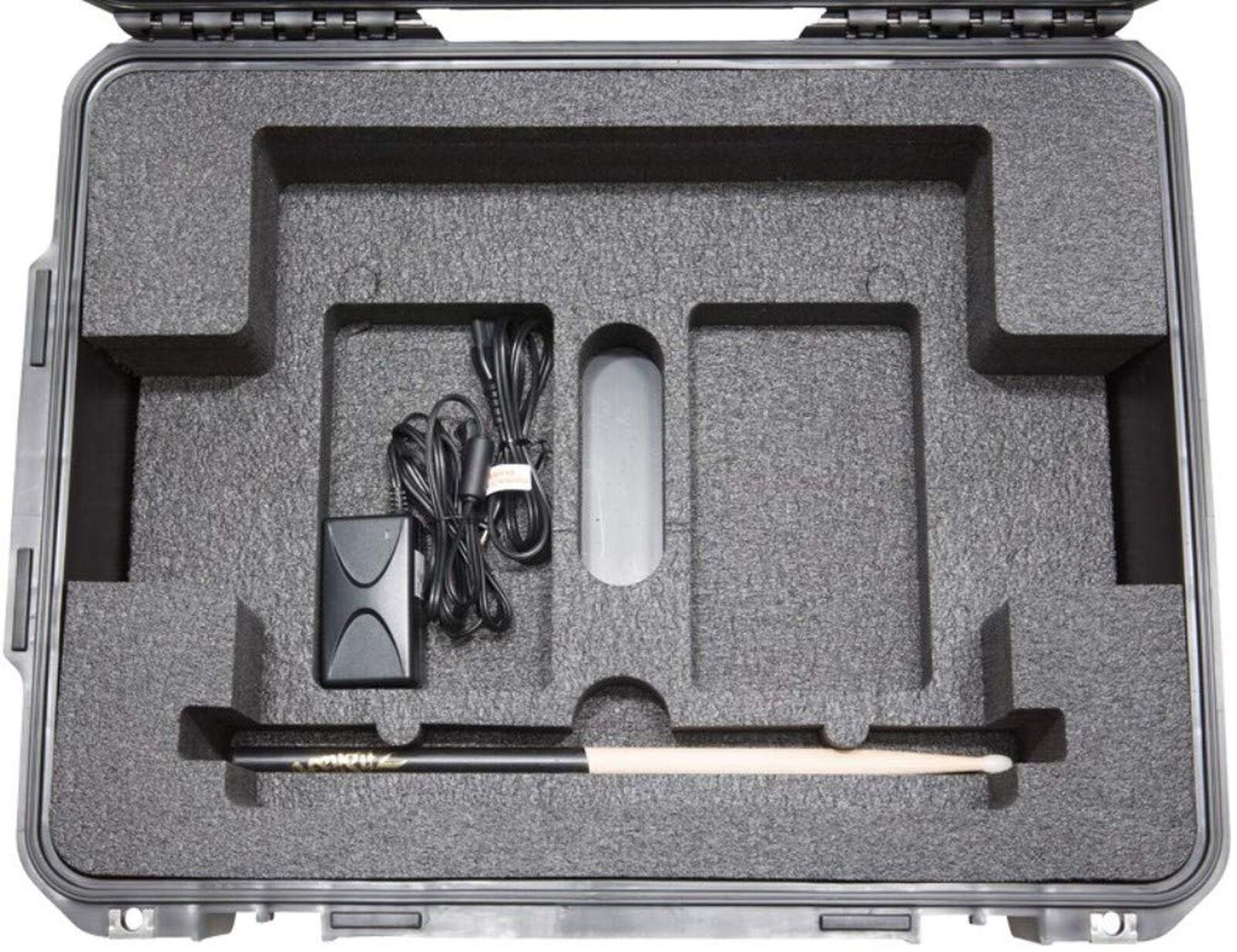 SKB iSeries Roland SPD-SX Drum Multi Pad Hard Case, Waterproof Polypropylene Shell with Foam, Trigger Latch and Lock Loops for Travel Use