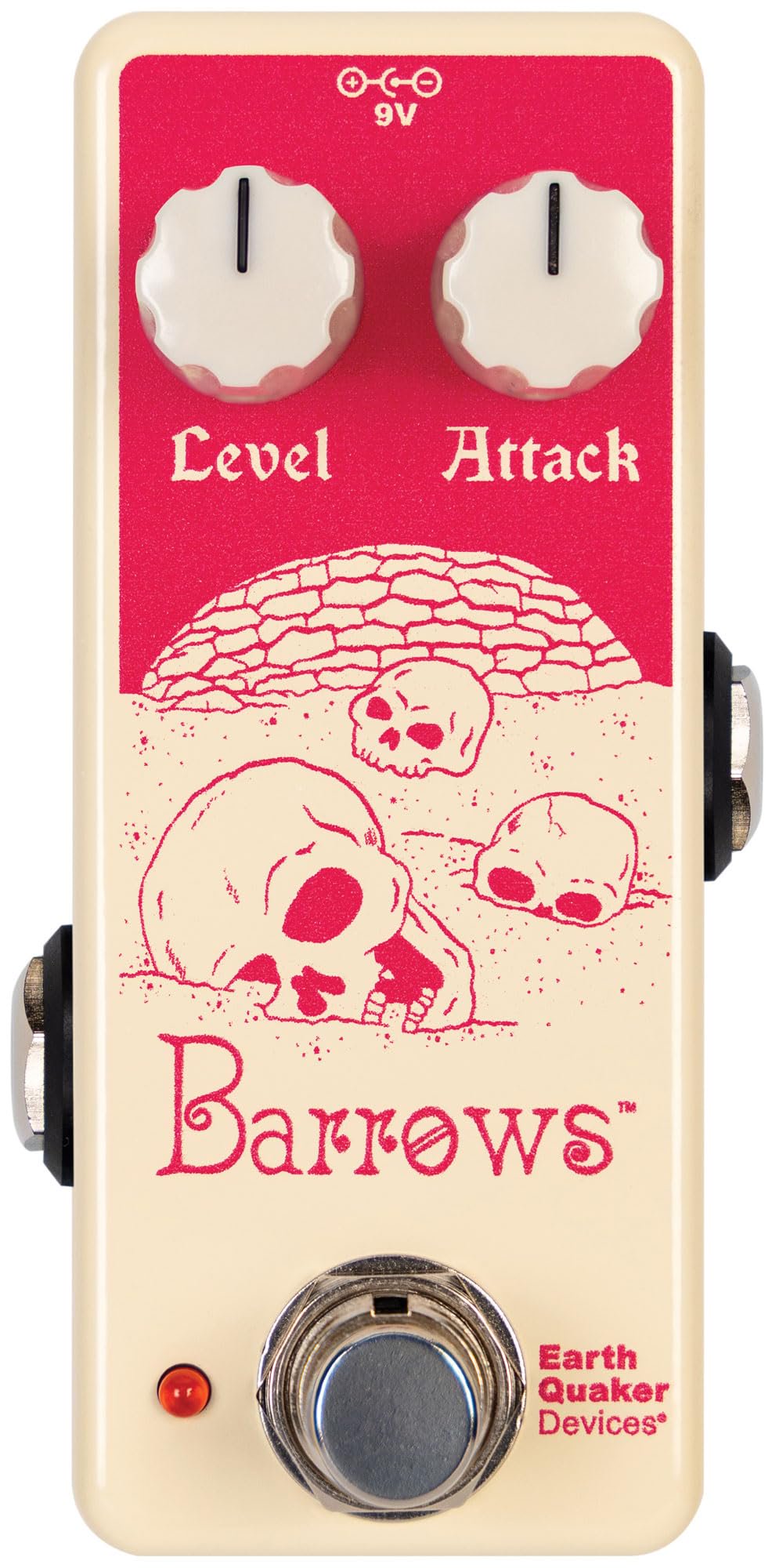 EarthQuaker Devices Barrows Fuzz Attacker Guitar Pedal