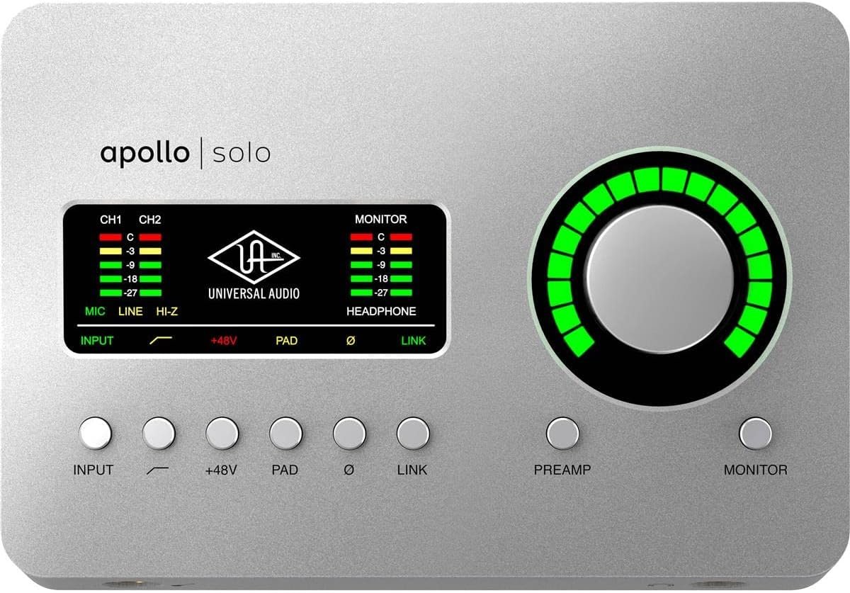 Universal Audio Apollo Solo USB Heritage Edition Audio Interface