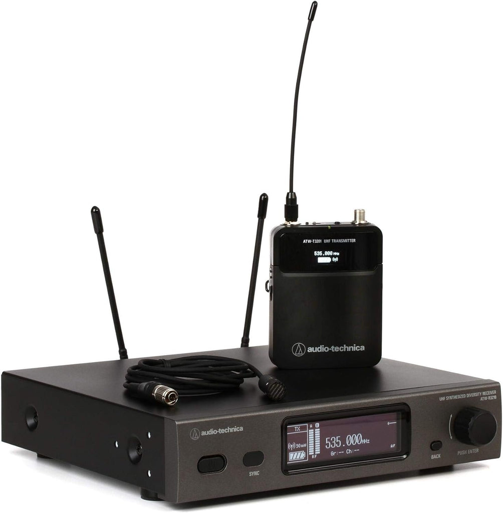 Audio-Technica ATW-3211/831 Wireless Lavalier Microphone System EE1 Band New