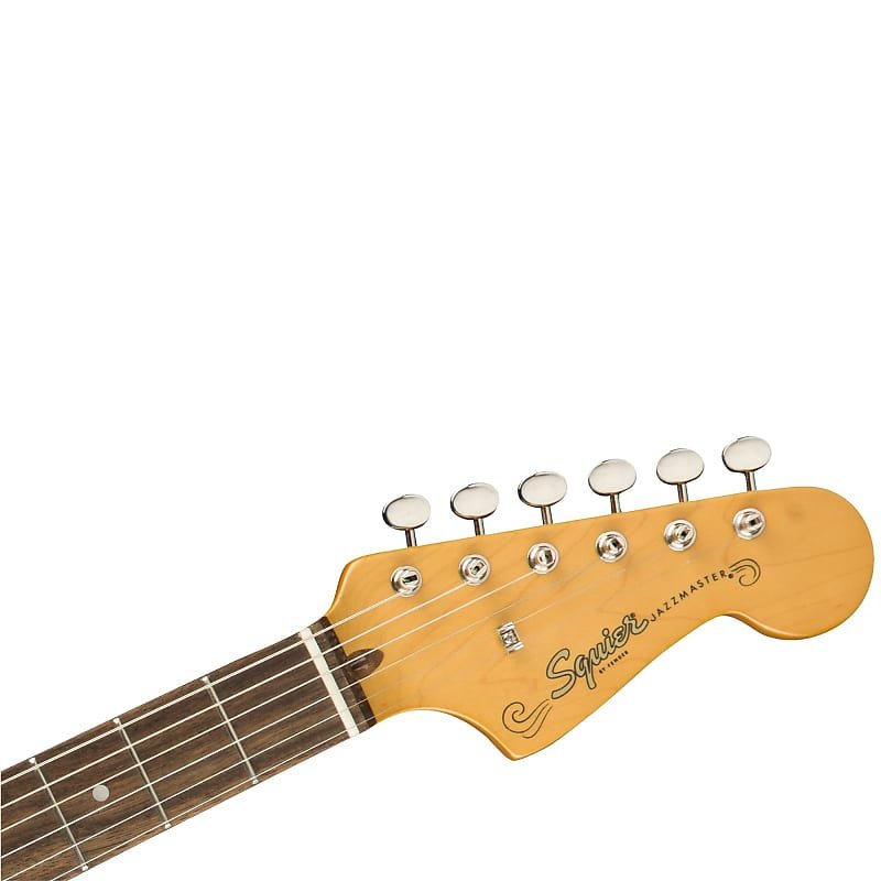 Squier Classic Vibe 60s Jazzmaster Electric Guitar, with 2-Year Warranty, Olympic White, Laurel Fingerboard