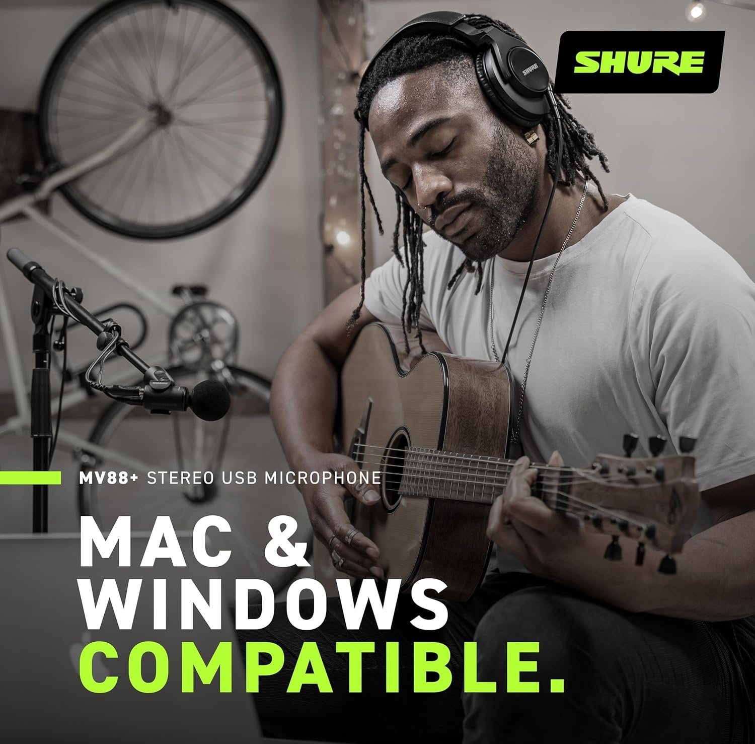 Shure MV88+ Stereo Condenser Microphone Kit
