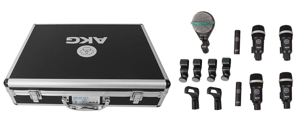 AKG Drum Set Concert 1 Professional Microphone Set (7-Piece)