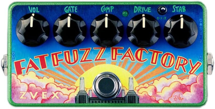 ZVEX Effects Fat Fuzz Factory Germanium Fuzz Guitar/Bass Pedal