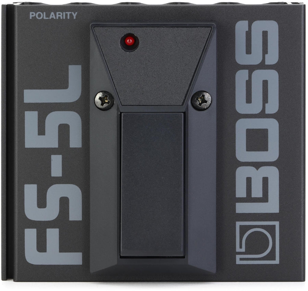 BOSS FS-5L Footswitch for ON/OFF control of your Musical Instrument Effects & More | Switch Functions with your Foot | Compatible with Guitar | Keyboard | BOSS/Roland Amps & More