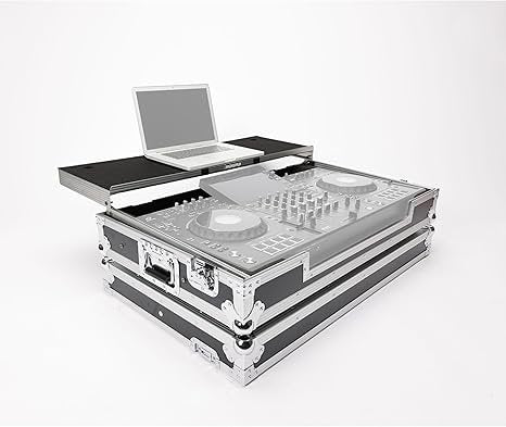 Magma Flight Case Compatible with AlphaTheta XDJ-AZ & Pioneer DJ XDJ-XZ with Wheels