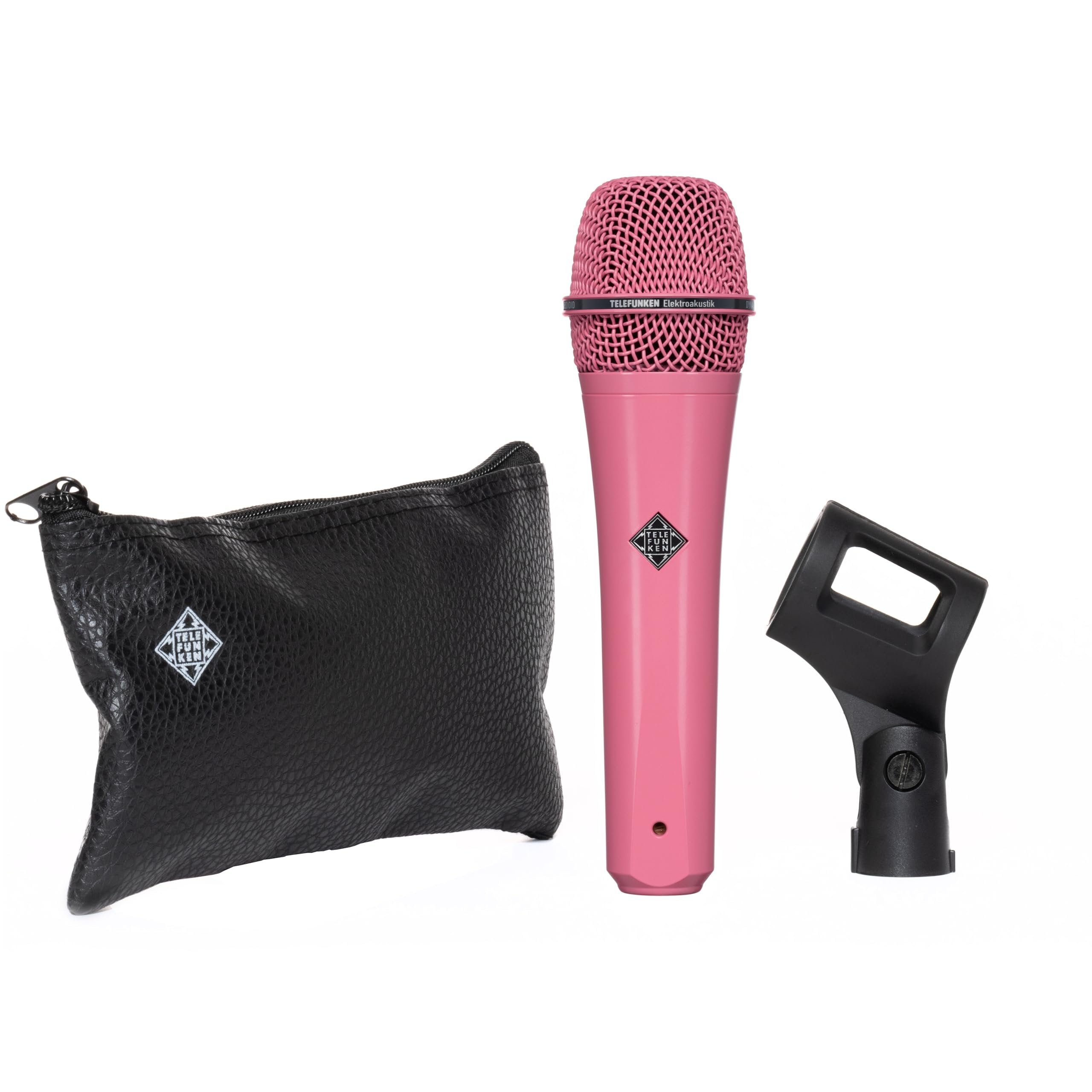 TELEFUNKEN Elektroakustik M80 Pink Dynamic Microphone