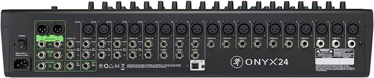 Mackie Onyx Analog Mixer with Multitrack USB – Multiple Channel Options