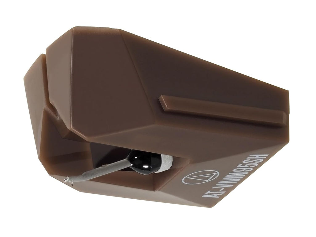 Audio-Technica AT-VMN95SH Shibata Replacement Turntable Stylus Brown 2.7 x 0.26 mil Nude Square Shank