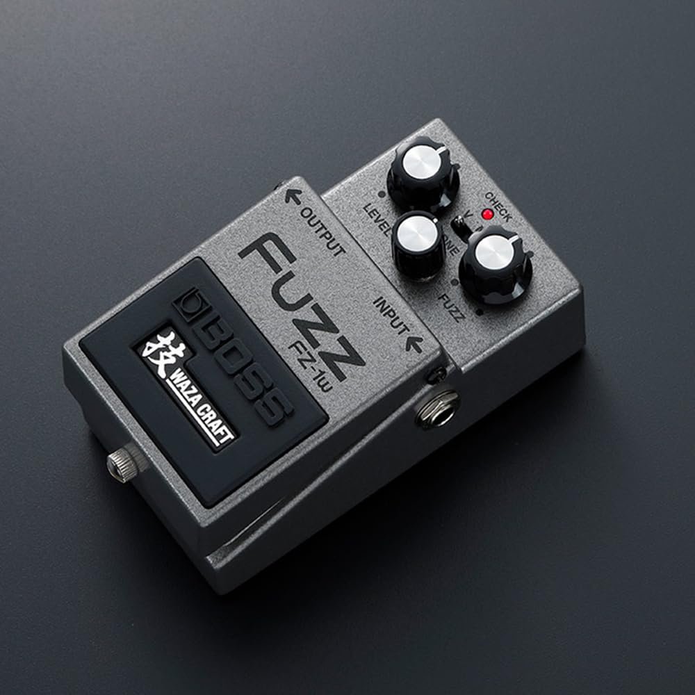 Boss FZ-1W Waza Craft Fuzz Pedal Bundle with Boss MT-2W Waza Metal Zone Distortion Pedal, 12 Guitar Picks and Polishing Cloth