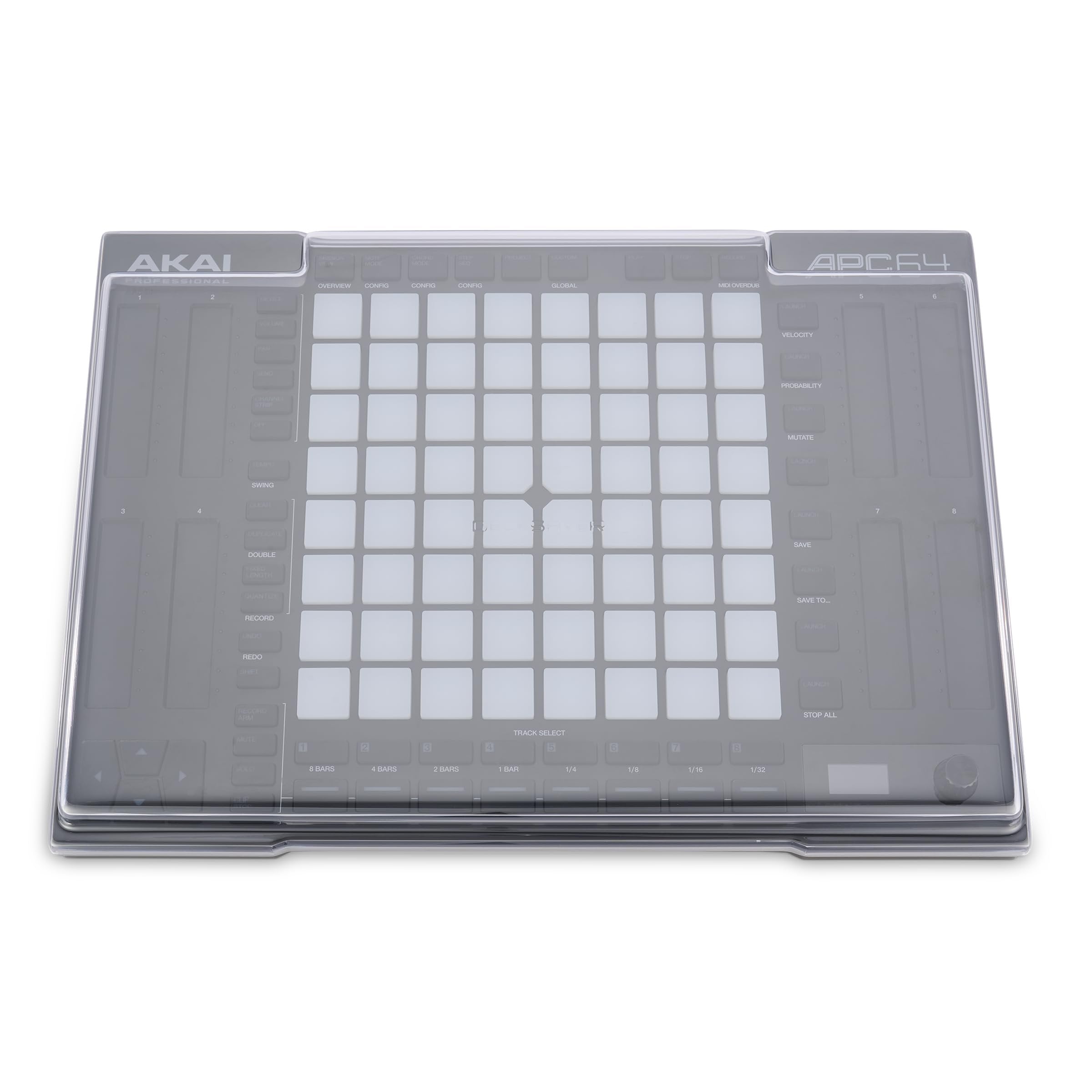 Decksaver Super Strong Polycarbonate Custom Fit Cover Compatible with Akai Professional APC64, Dust Cover for Travel and Everyday Protection