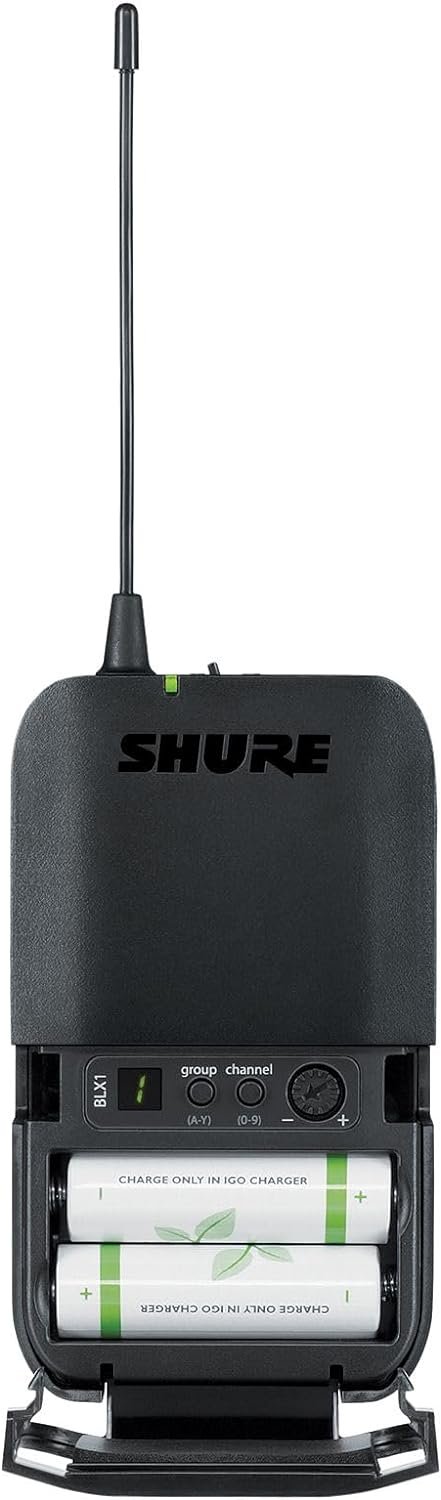 Shure BLX1288/P31 UHF Wireless Microphone System – Handheld & Headset, Multiple Bands