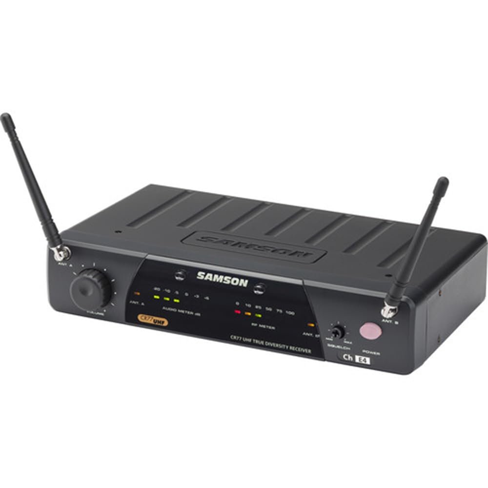 Samson Airline 77 AH7 Fitness Headset Wireless System Channel K2 (490.975 MHz) Bundle with 5 Windscreens and Polishing Cloth – Fitness Instructor Microphone Headset System