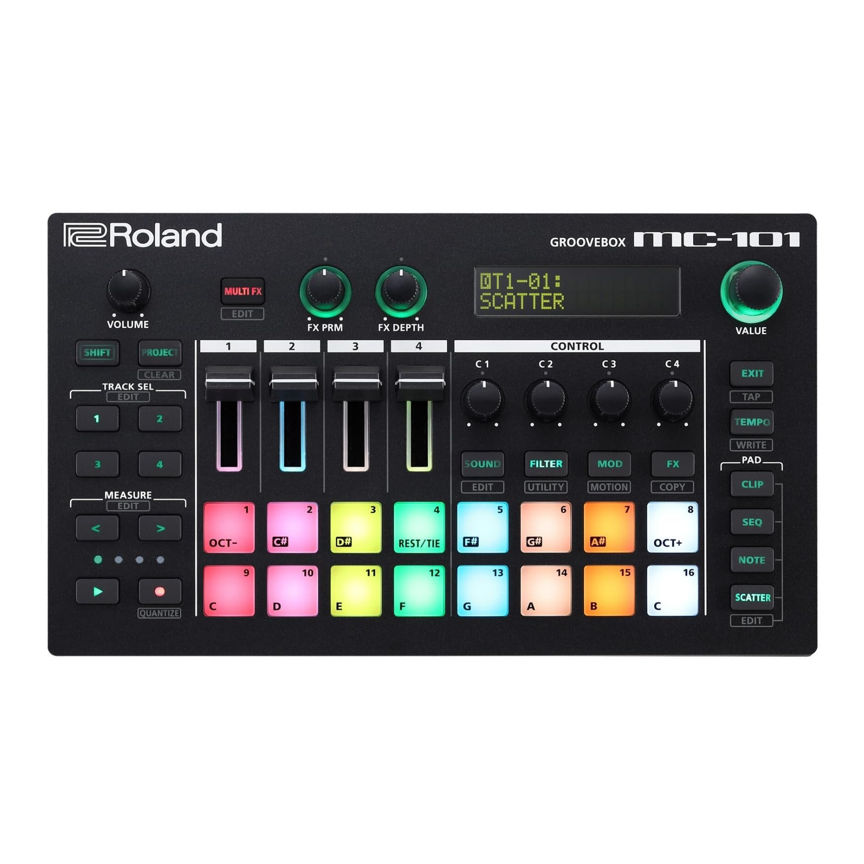 Roland MC Groovebox Music Production Workstation