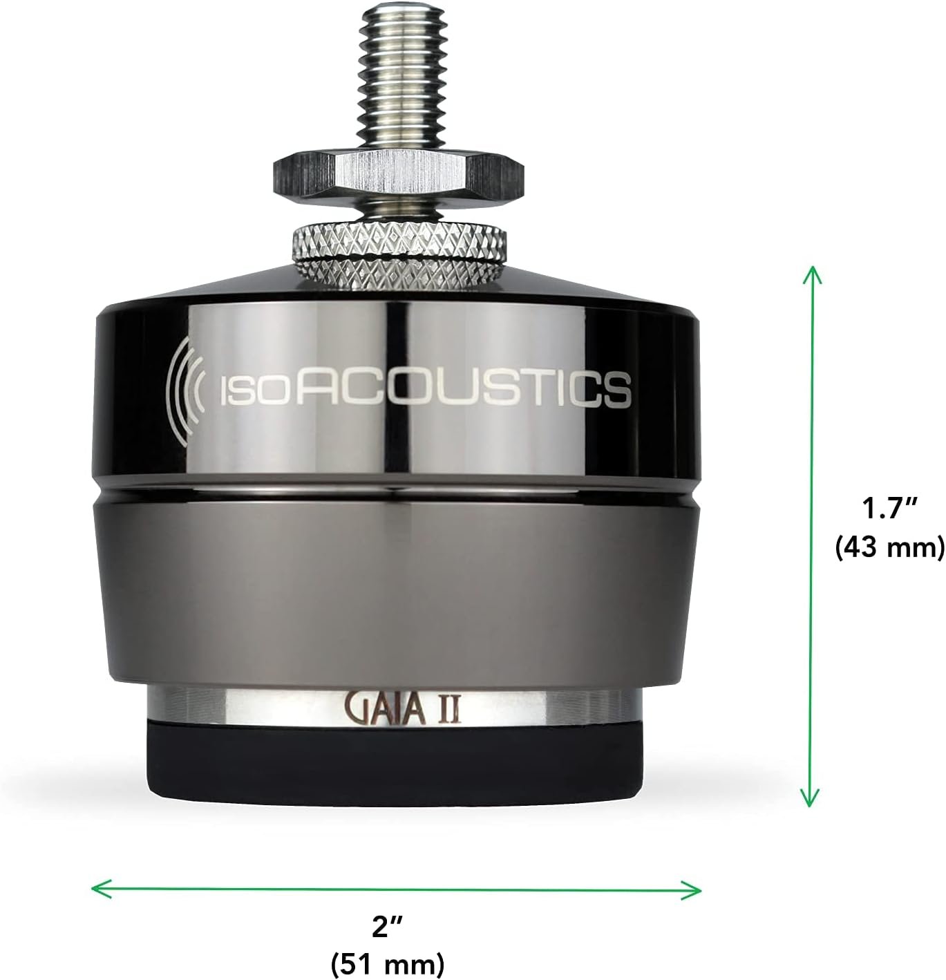 IsoAcoustics Gaia Series Isolation Feet for Speakers & Subwoofers