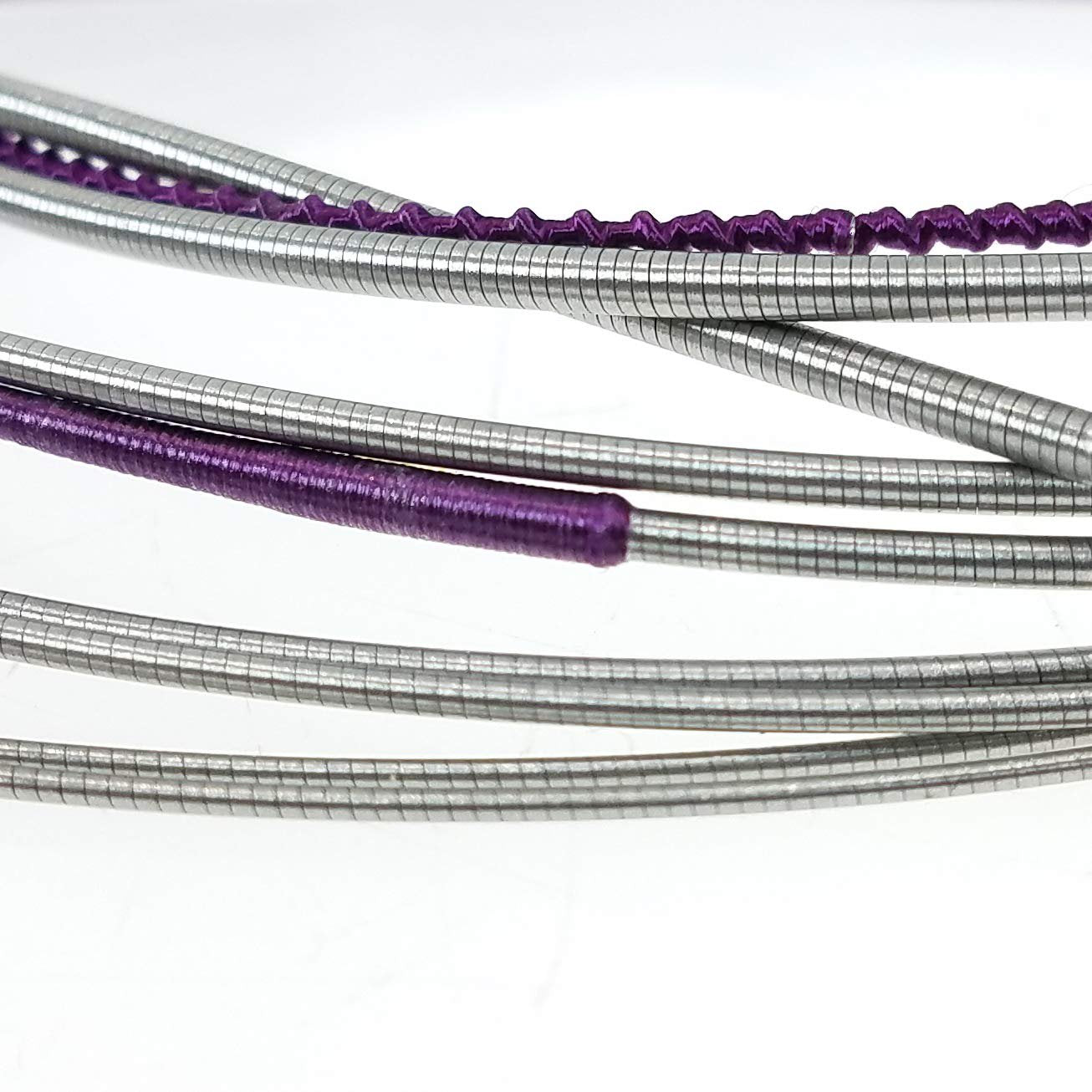 GHS Strings CM3050 4-String Bass Precision Flats, Stainless Steel Flatwound, 38" Winding, Custom Medium (45-105)