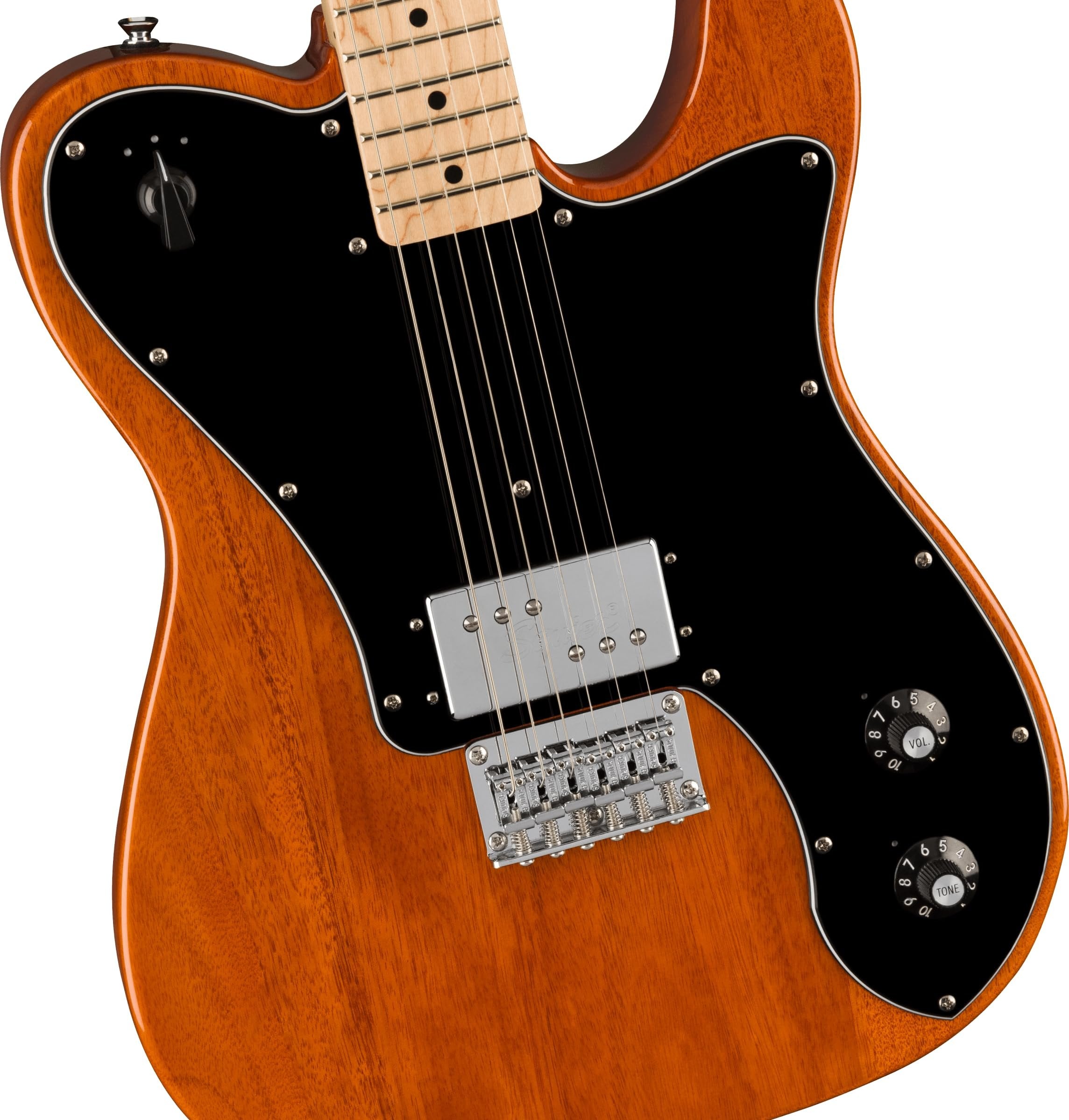 Fender Paranormal Esquire Deluxe, Maple Fingerboard, Black Pickguard, Mocha