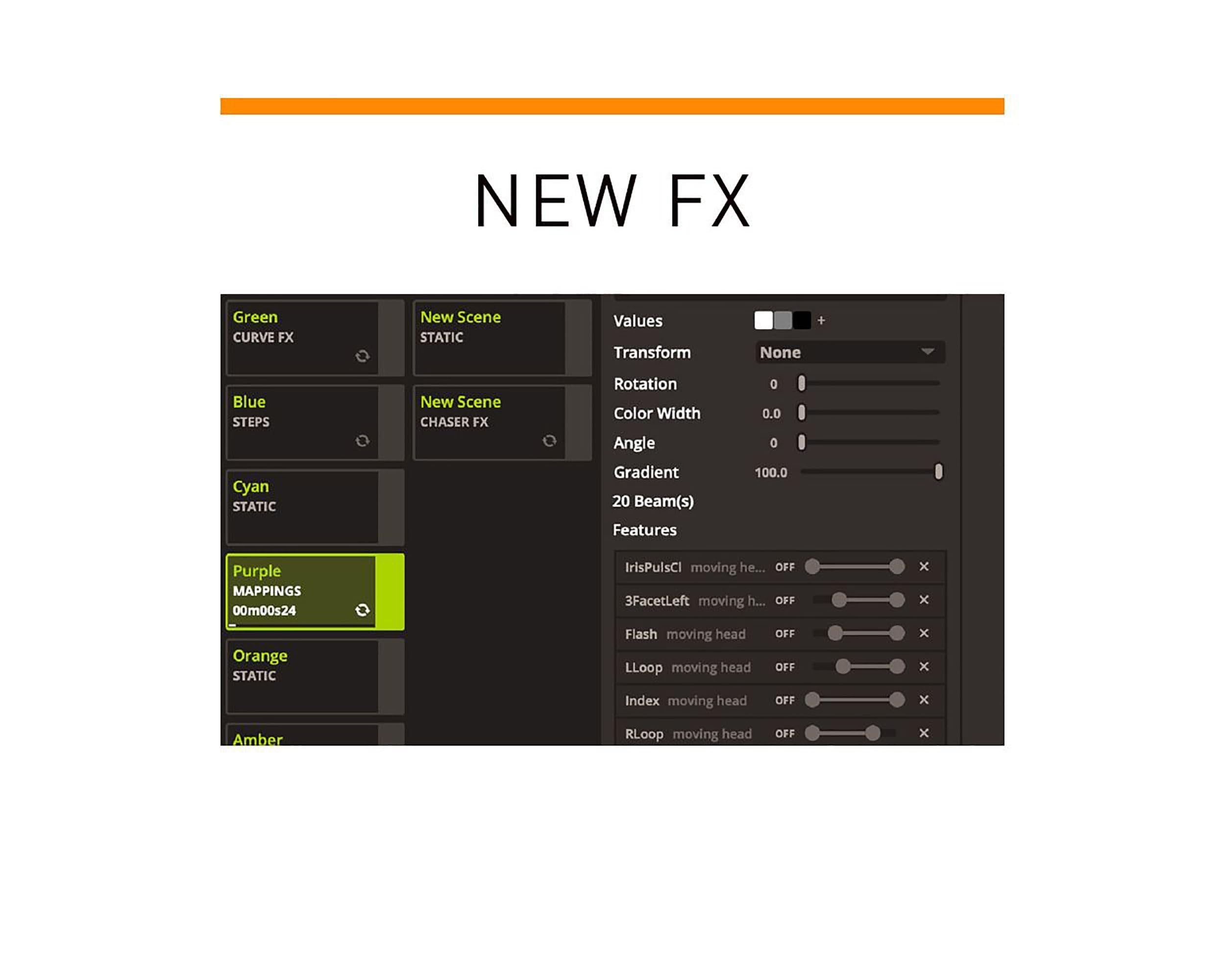 American DJ myDMX 5 Express DMX Lighting Control Software/Hardware for Mac/PC